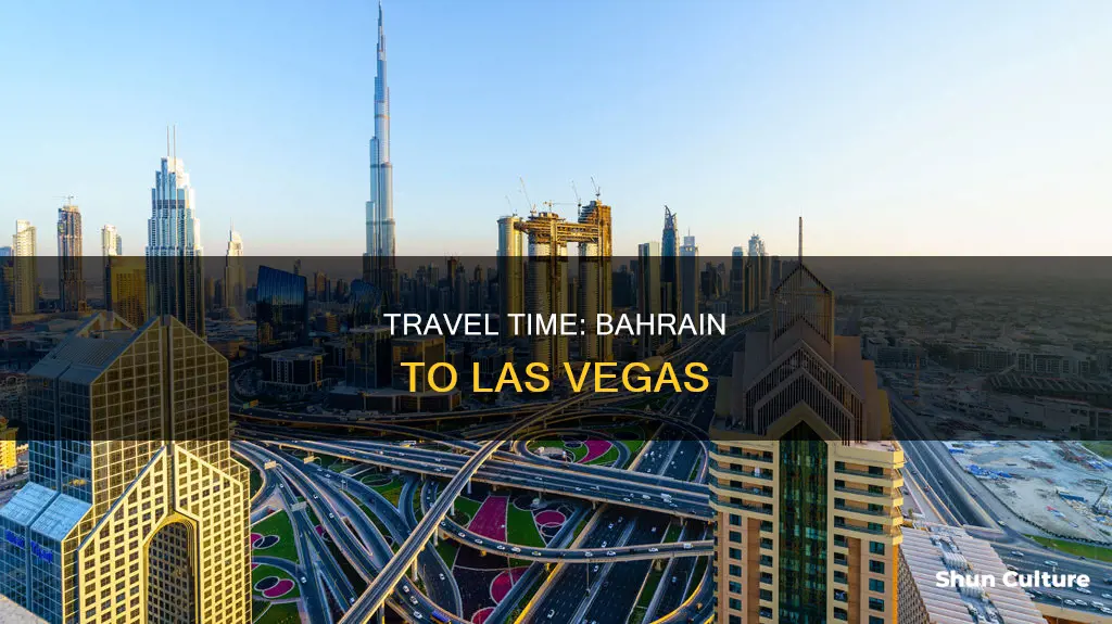 how long from bahrain to las vegas