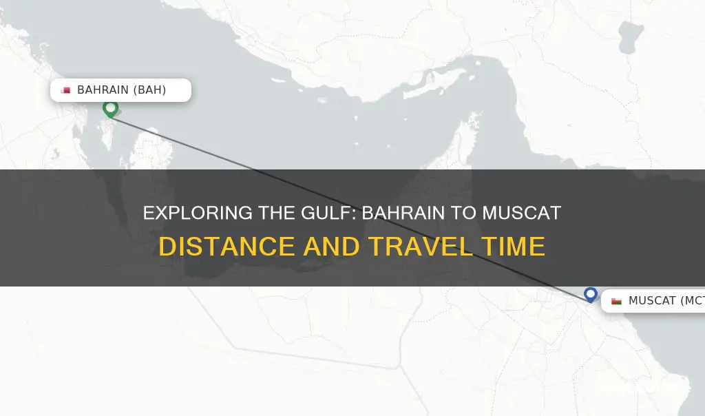 how long from bahrain to muscat