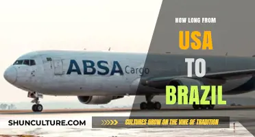 Travel Time: USA to Brazil Flight Duration and Tips