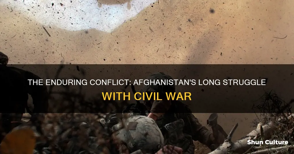 how long has afghanistan been in civil war