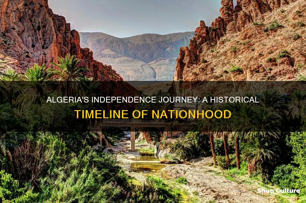 how long has algeria been a country