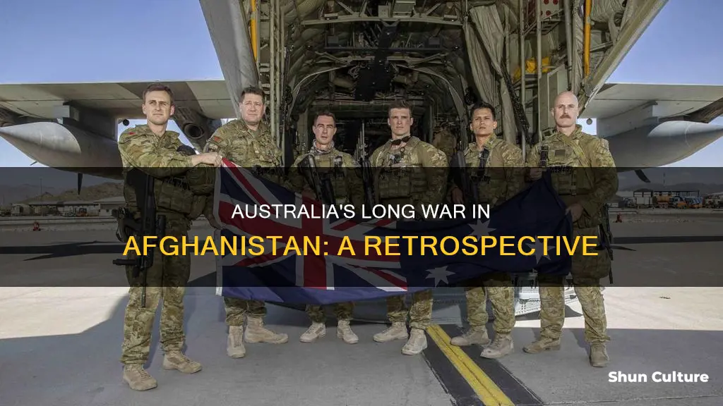 how long has australia been at war with afghanistan