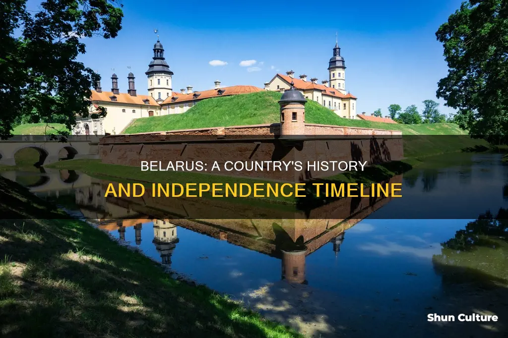 how long has belarus been a country