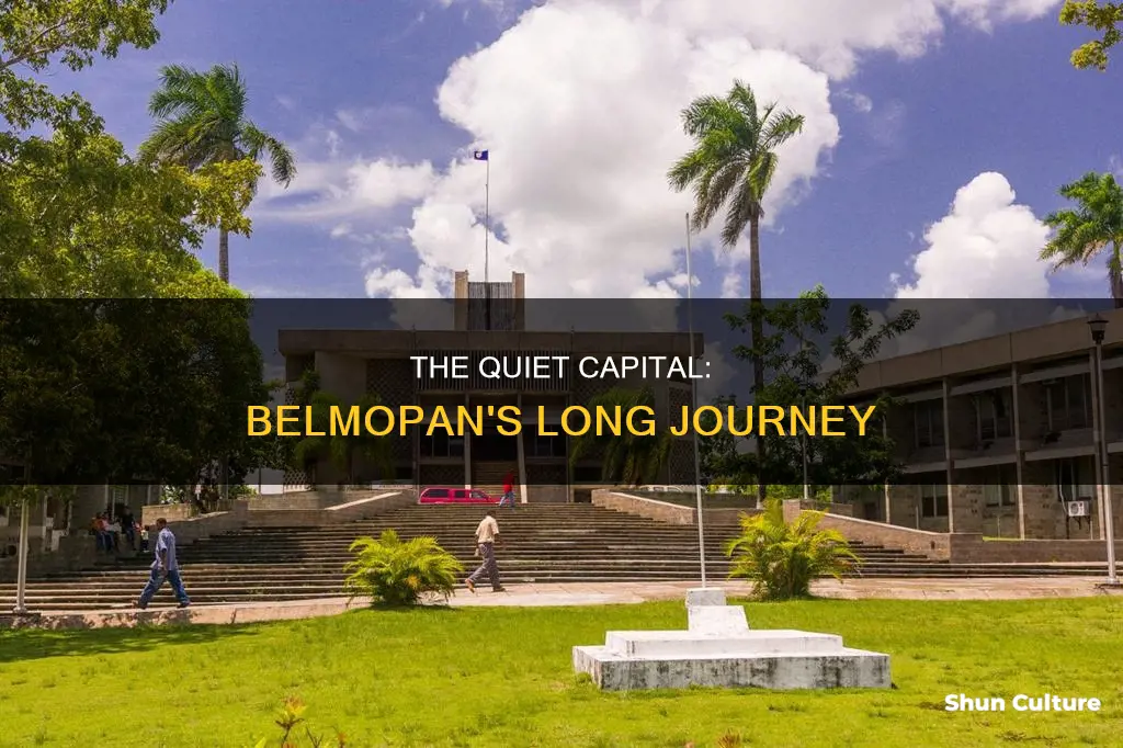 how long has belmopan been the capital of belize