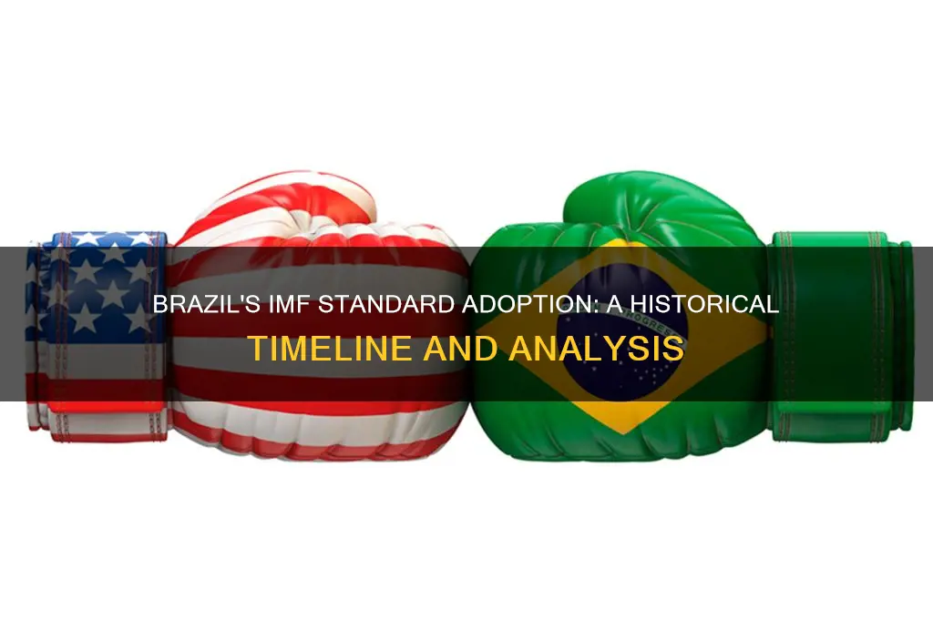 how long has brazil been following the imf standard