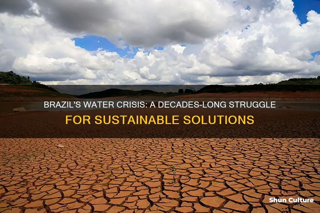 how long has brazil been in water crisis