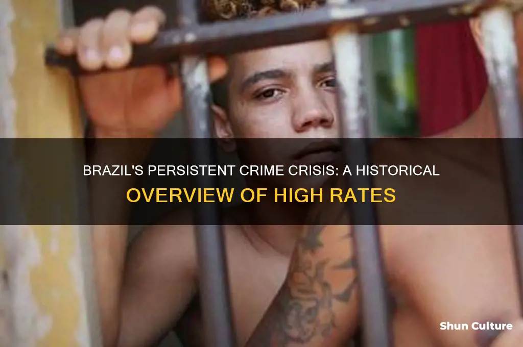 how long has brazil had a high crime rate