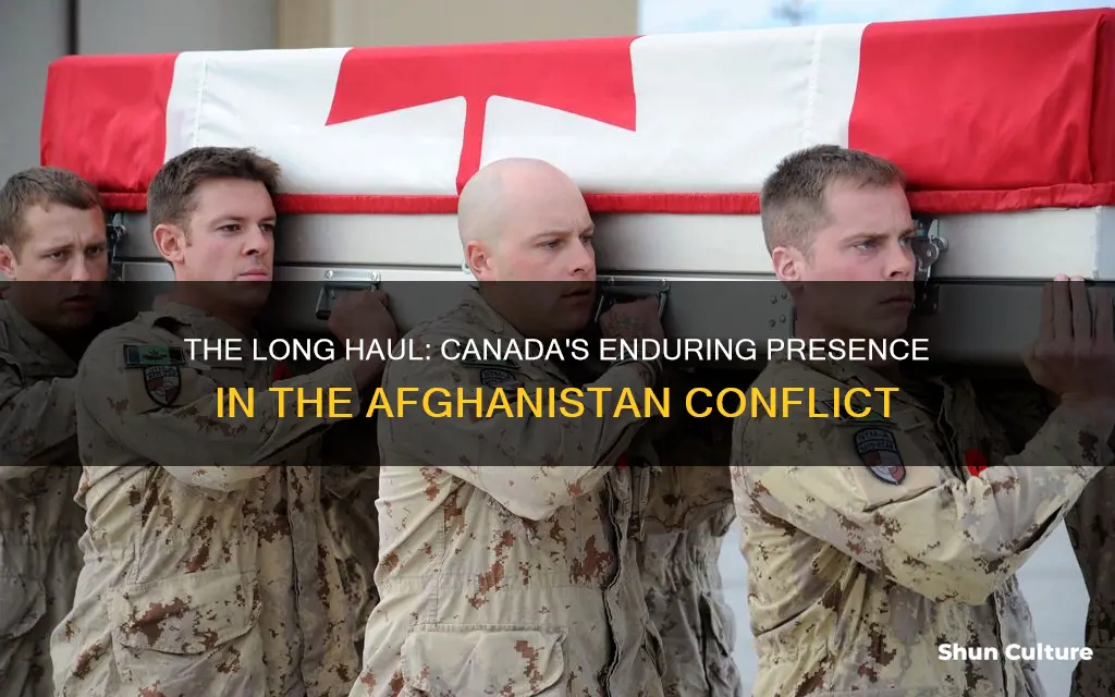 how long has canada been at war in afghanistan