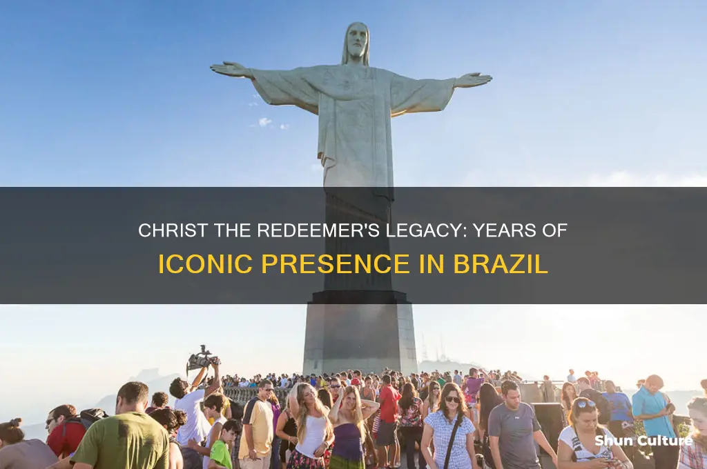 how long has christ the redeemer been in brazil