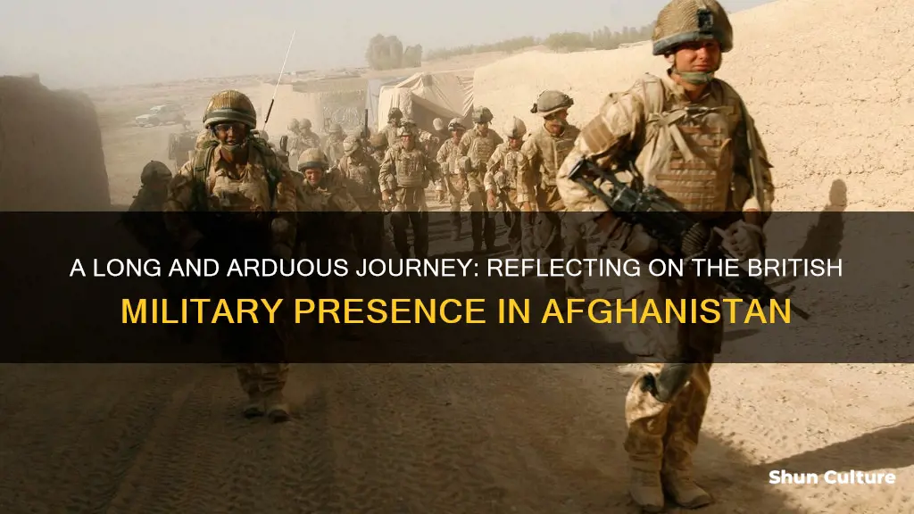 how long have british troops been in afghanistan