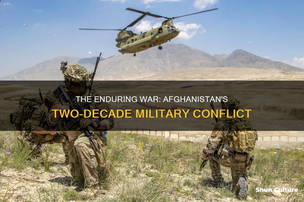 how long have we been in afghanistan and why military