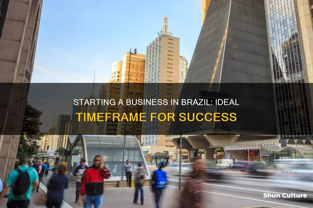 how long in brazil to make a new business