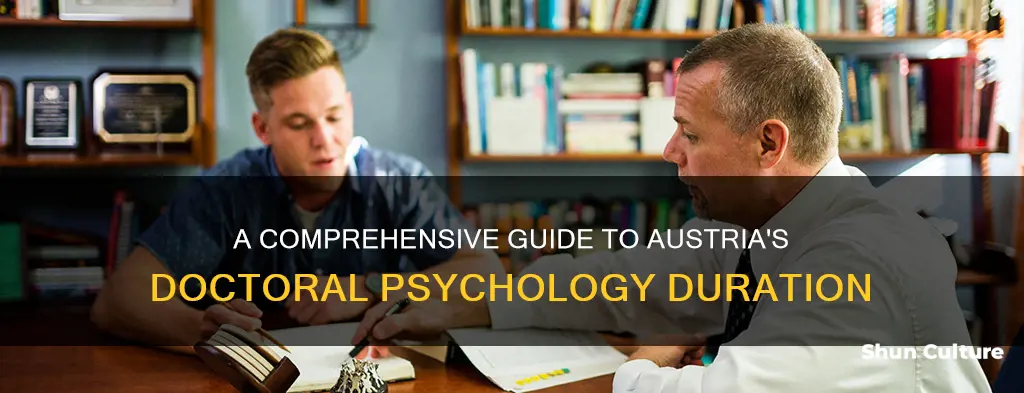 how long is a doctoral degree in psychology in austria