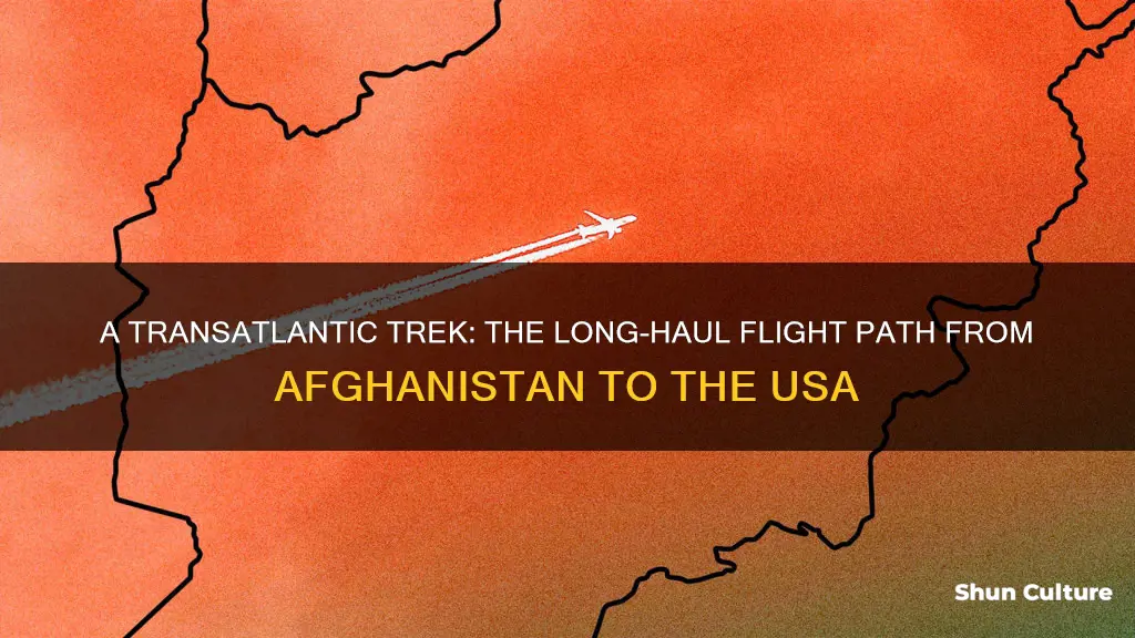 how long is a flight from afghanistan to usa