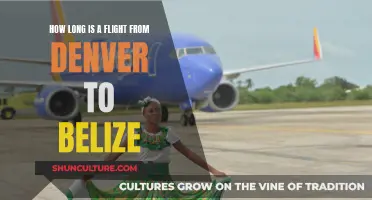 The Flight Time Between Denver and Belize: A Quick Tropical Escape