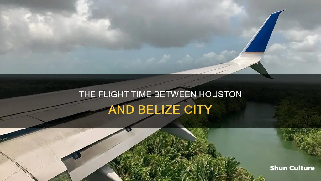 how long is a flight from houston to belize city