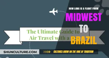 Midwest to Brazil Flight Duration: What to Expect