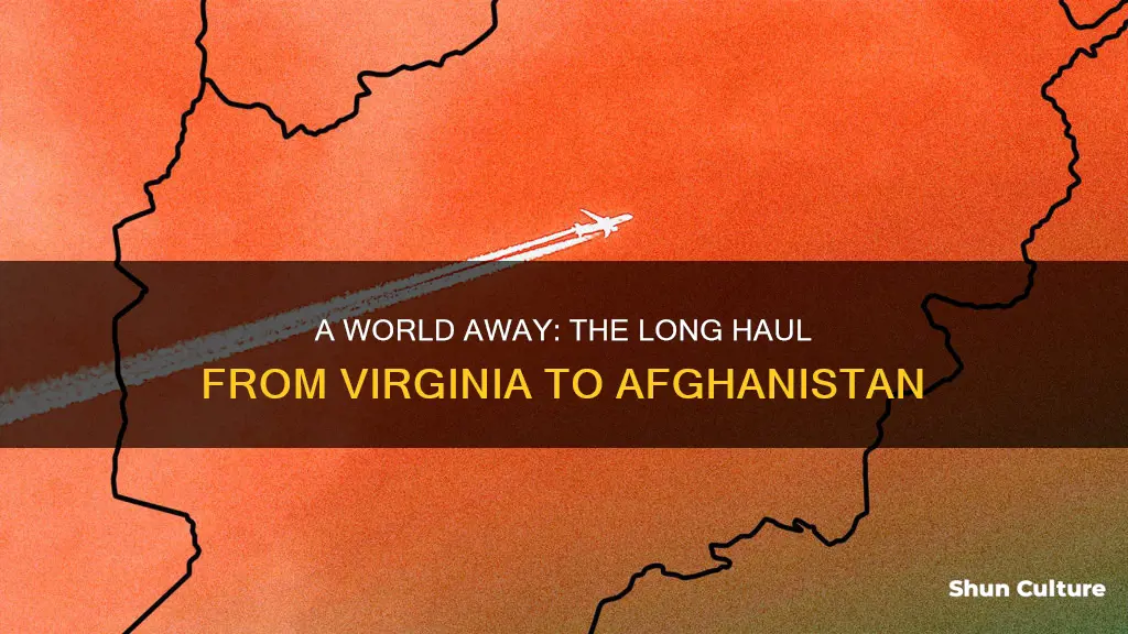 how long is a flight from virginia to afghanistan