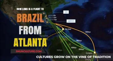 Atlanta to Brazil Flight Duration: What to Expect in the Air