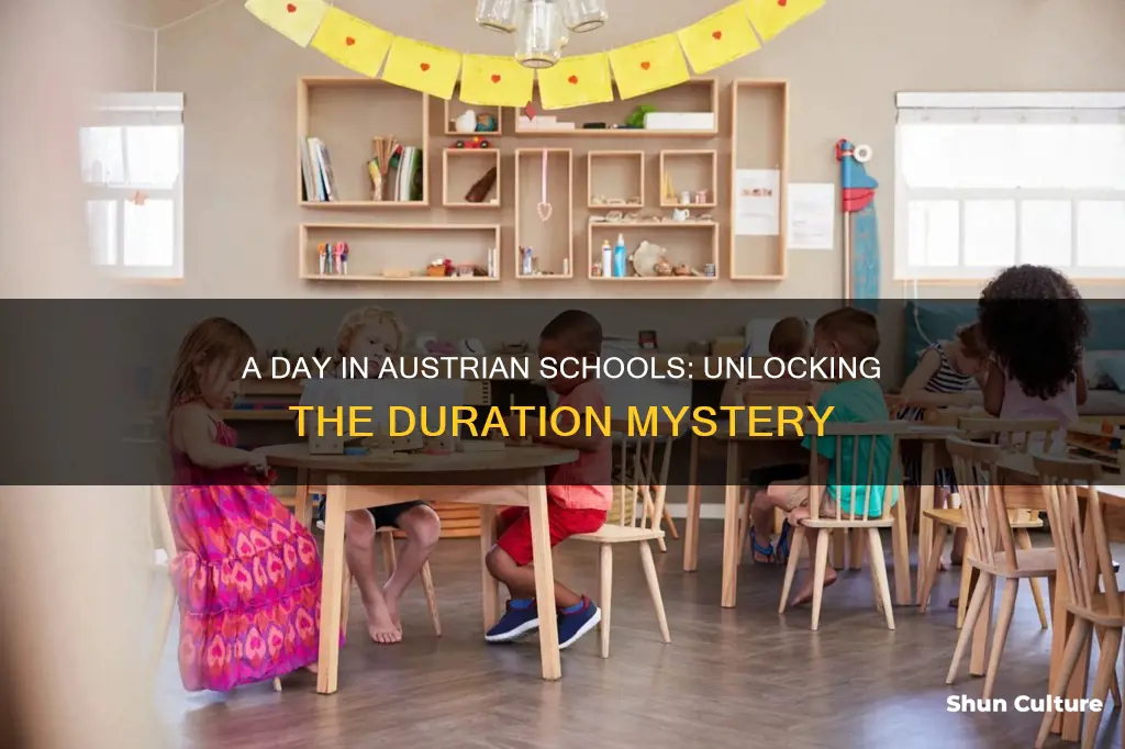 how long is a school day in austria