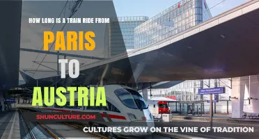 Paris to Austria by Train: Journey Duration and Tips