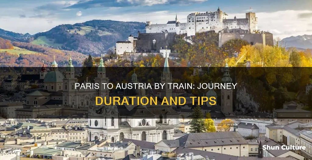 how long is a train ride from paris to austria