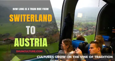 Journey Duration: Train Trip from Switzerland to Austria