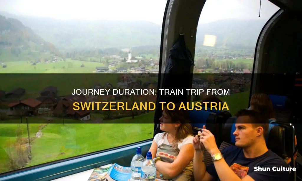 how long is a train ride from switerland to austria