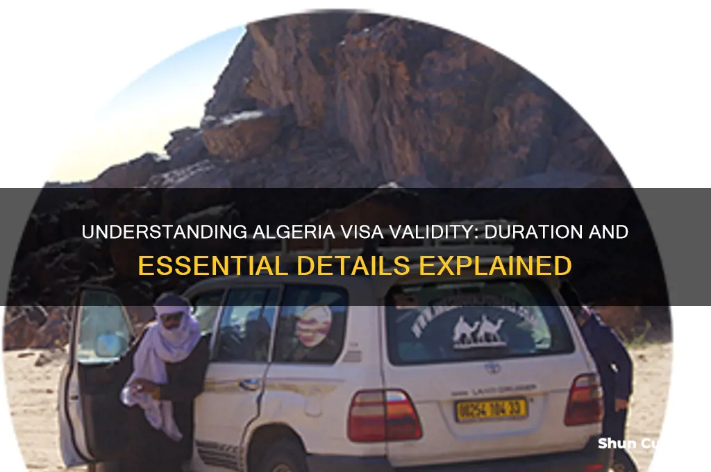 how long is a visa to algeria good for