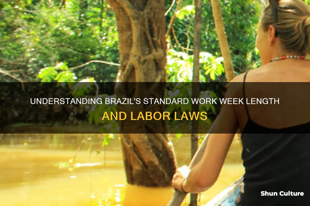 how long is a work week in brazil