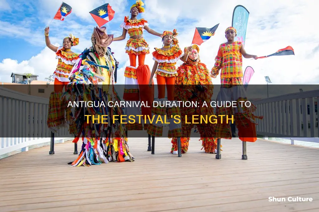 how long is antigua carnival