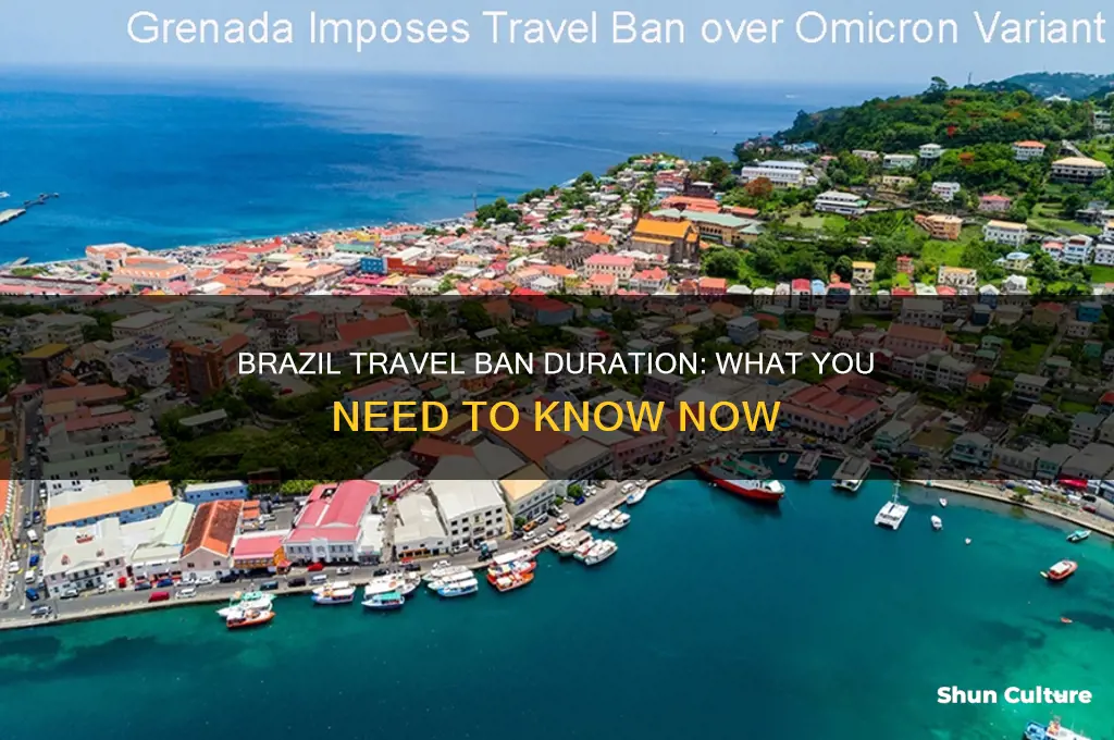 how long is brazil travel ban