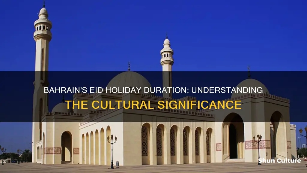 how long is eid holiday in bahrain