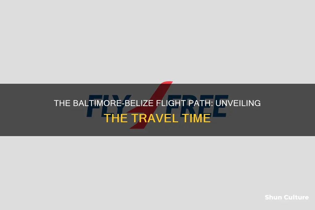 how long is flight from baltimore to belize