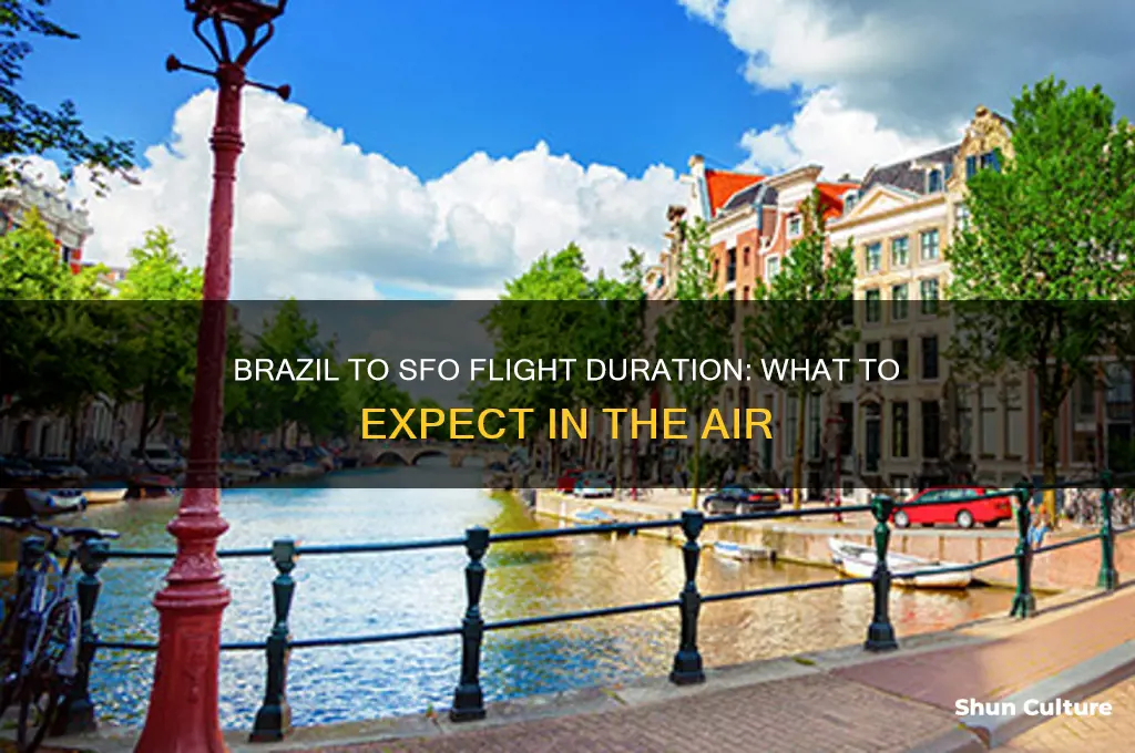 how long is flight from brazil to sfo