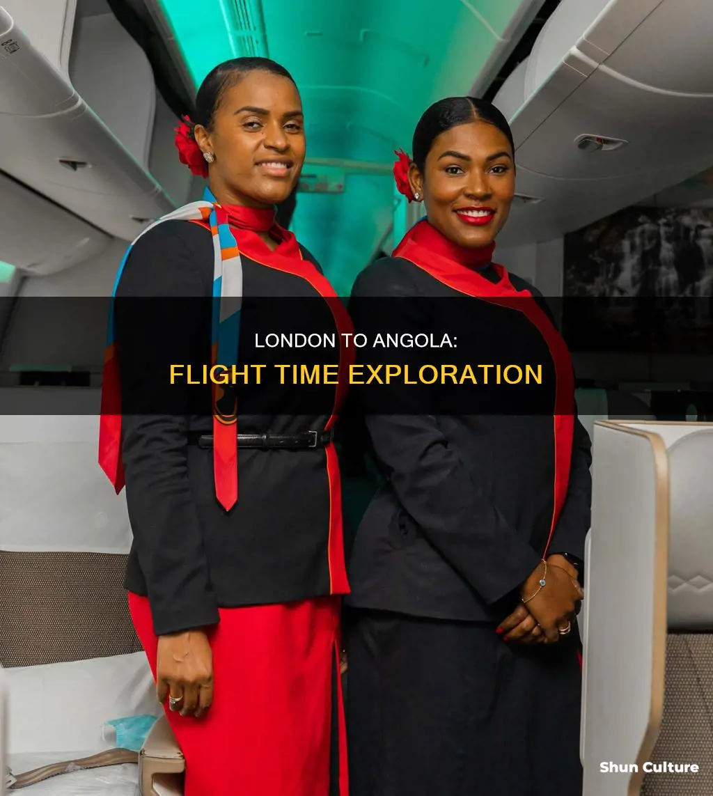 how long is flight from london to angola