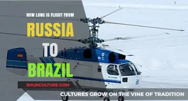 Russia to Brazil Flight Duration: A Comprehensive Travel Time Guide
