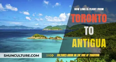 Toronto to Antigua Flight Duration: Your Travel Time Guide