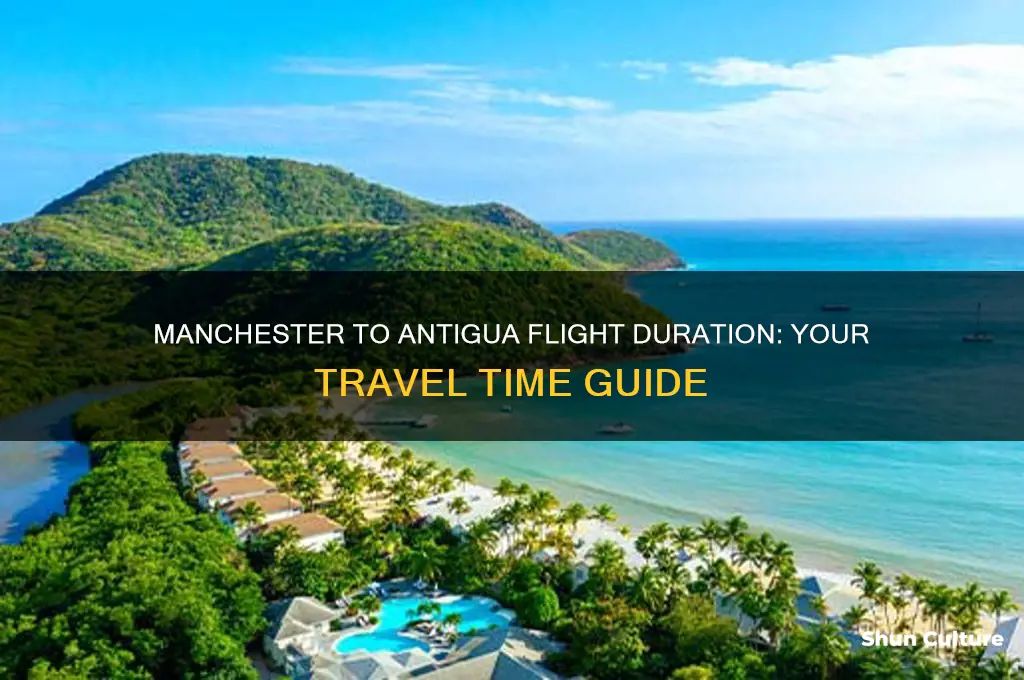 how long is flight to antigua from manchester
