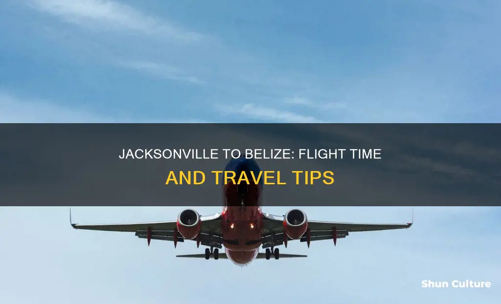 how long is flight to belize from jacksonville florida