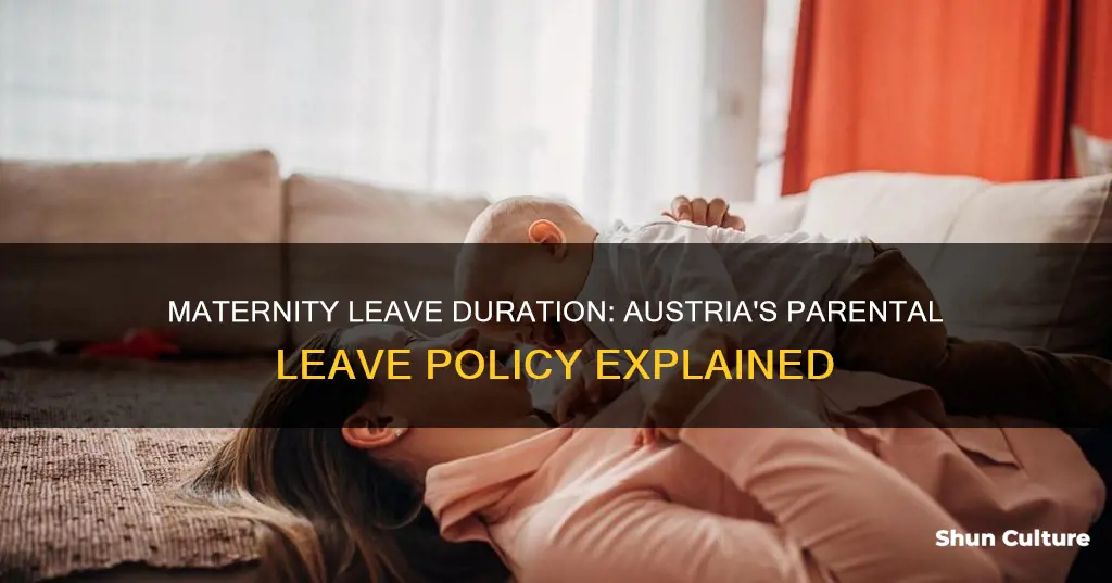 how long is maternity leave in austria