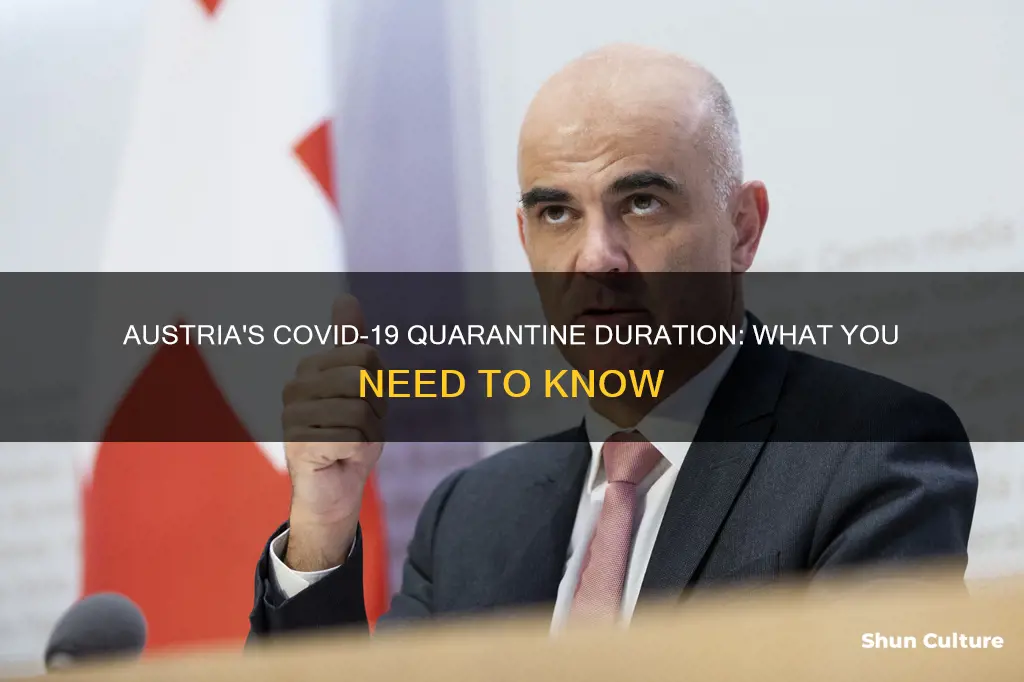 how long is quarantine in austria