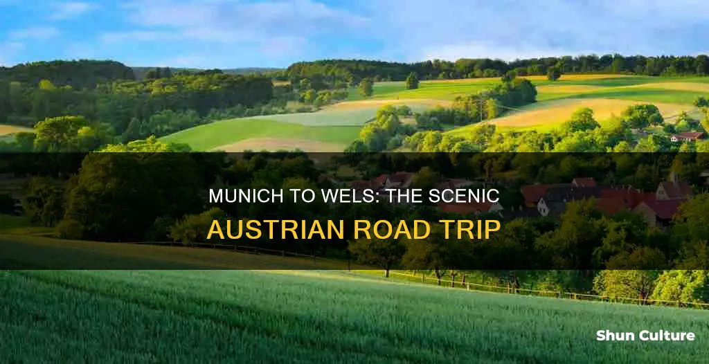 how long is the drive from munich to wels austria