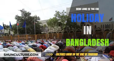 Eid Holiday Duration in Bangladesh: Celebrations and Official Days Off