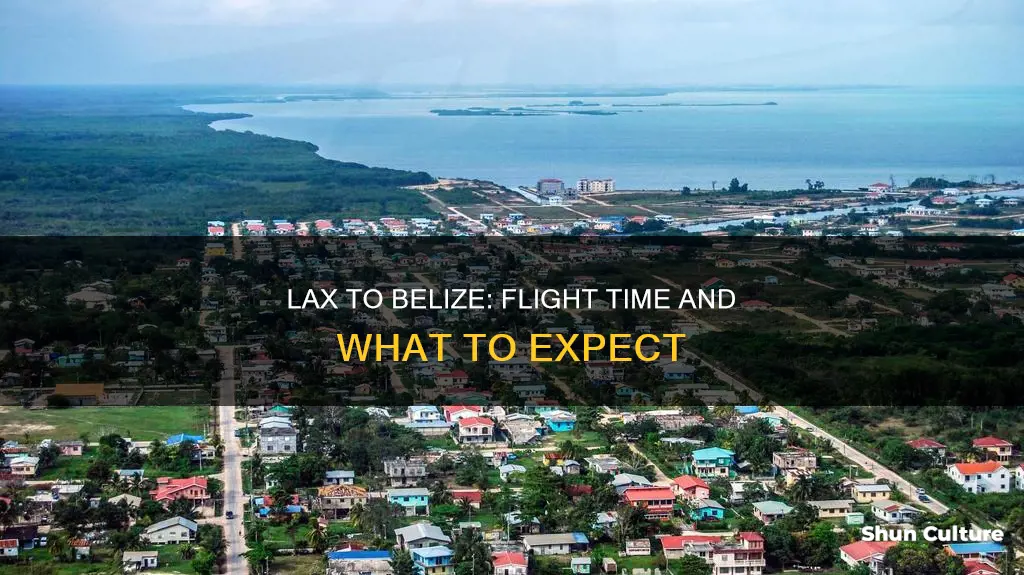 how long is the flight frim lax to belize