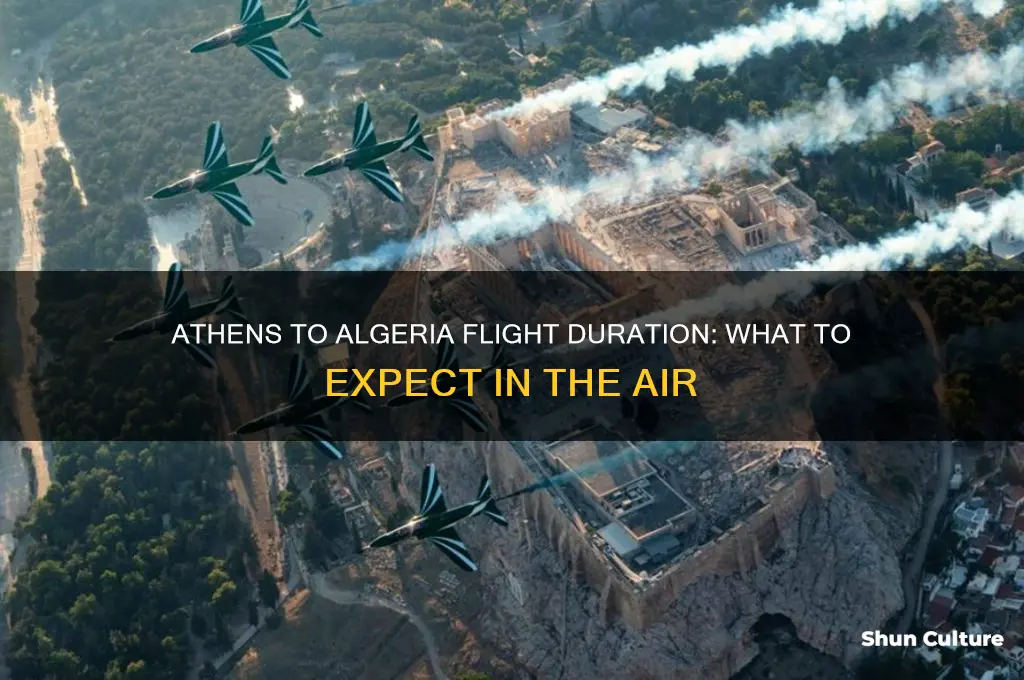 how long is the flight from athens to algeria