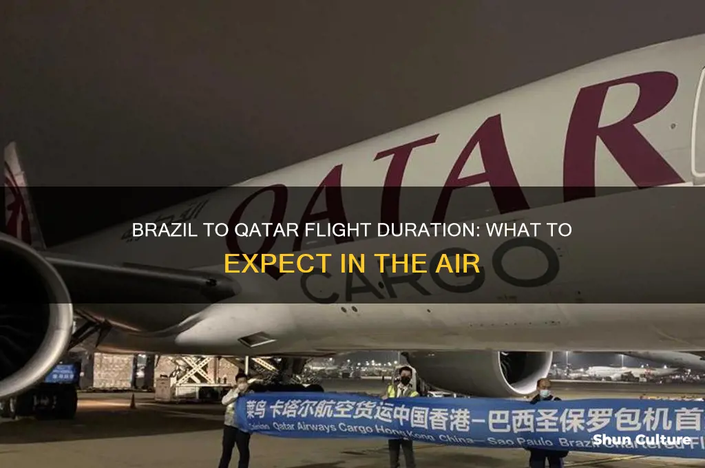 how long is the flight from brazil to qatar