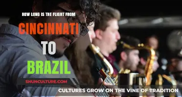 Cincinnati to Brazil Flight Duration: What to Expect