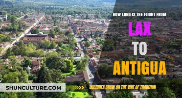 LAX to Antigua Flight Duration: What to Expect in the Air