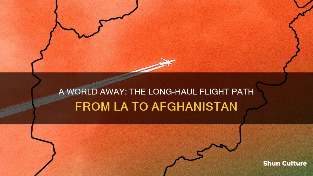 how long is the flight from los angeles to afghanistan